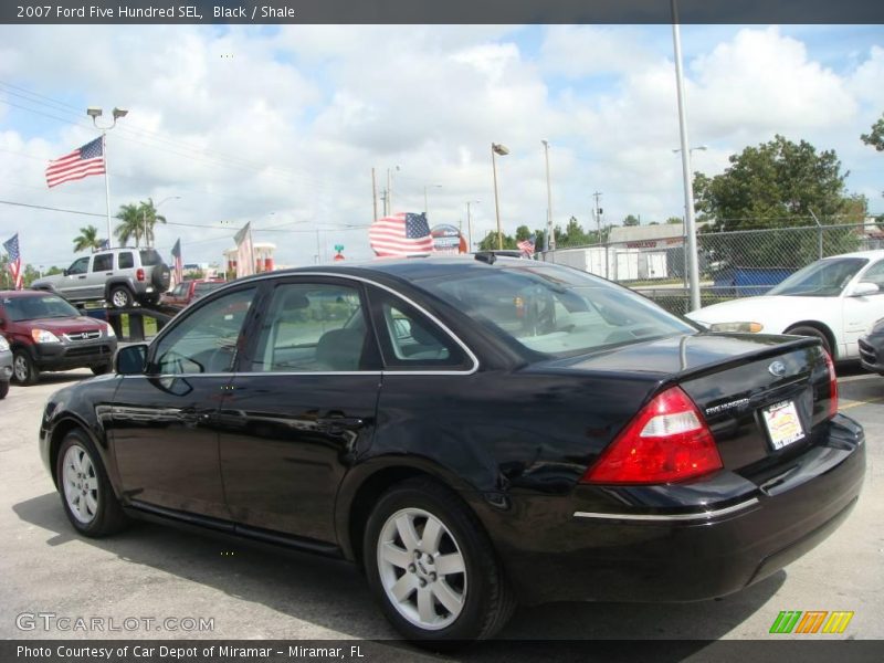 Black / Shale 2007 Ford Five Hundred SEL