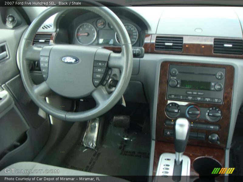 Black / Shale 2007 Ford Five Hundred SEL