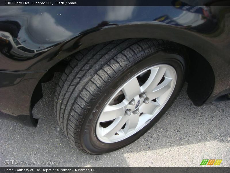 Black / Shale 2007 Ford Five Hundred SEL