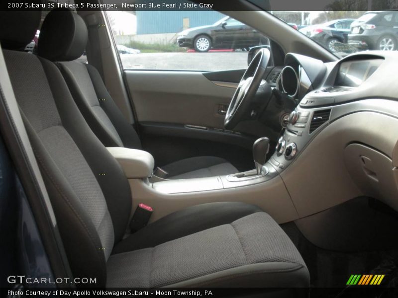 Newport Blue Pearl / Slate Gray 2007 Subaru B9 Tribeca 5 Passenger