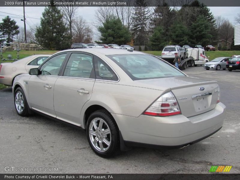 Smokestone Metallic / Medium Light Stone 2009 Ford Taurus Limited