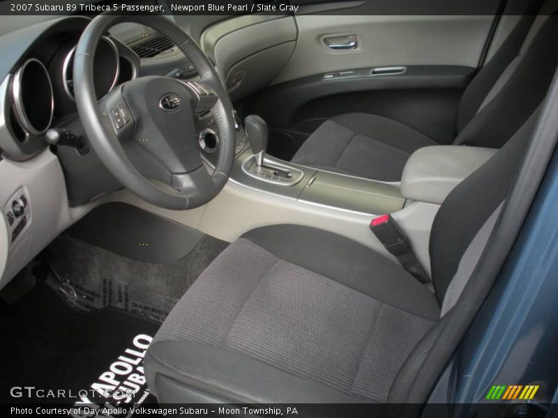 Newport Blue Pearl / Slate Gray 2007 Subaru B9 Tribeca 5 Passenger
