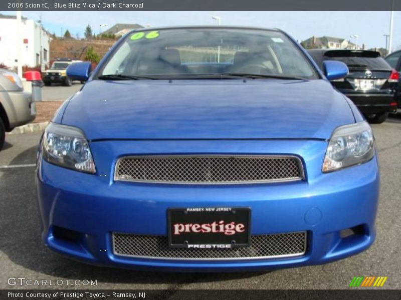 Blue Blitz Mica / Dark Charcoal 2006 Scion tC