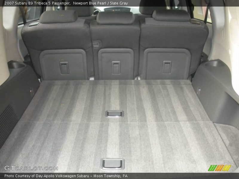 Newport Blue Pearl / Slate Gray 2007 Subaru B9 Tribeca 5 Passenger