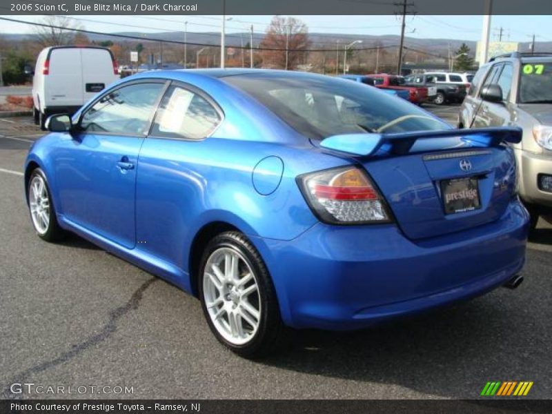 Blue Blitz Mica / Dark Charcoal 2006 Scion tC