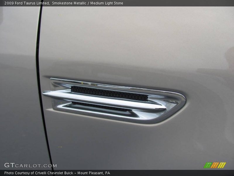 Smokestone Metallic / Medium Light Stone 2009 Ford Taurus Limited