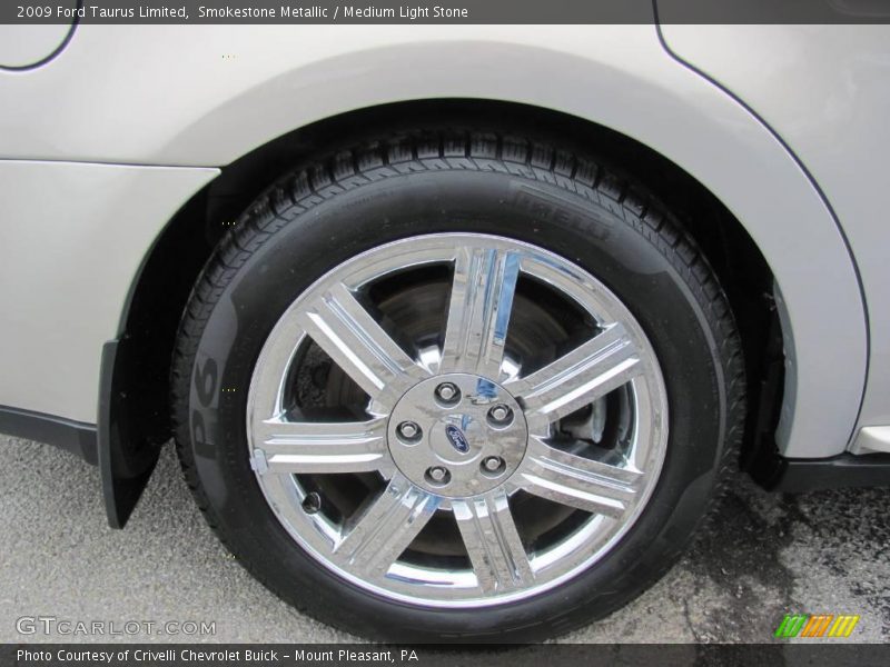 Smokestone Metallic / Medium Light Stone 2009 Ford Taurus Limited