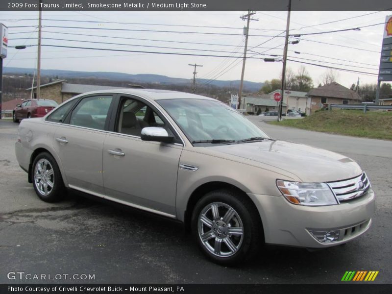 Smokestone Metallic / Medium Light Stone 2009 Ford Taurus Limited