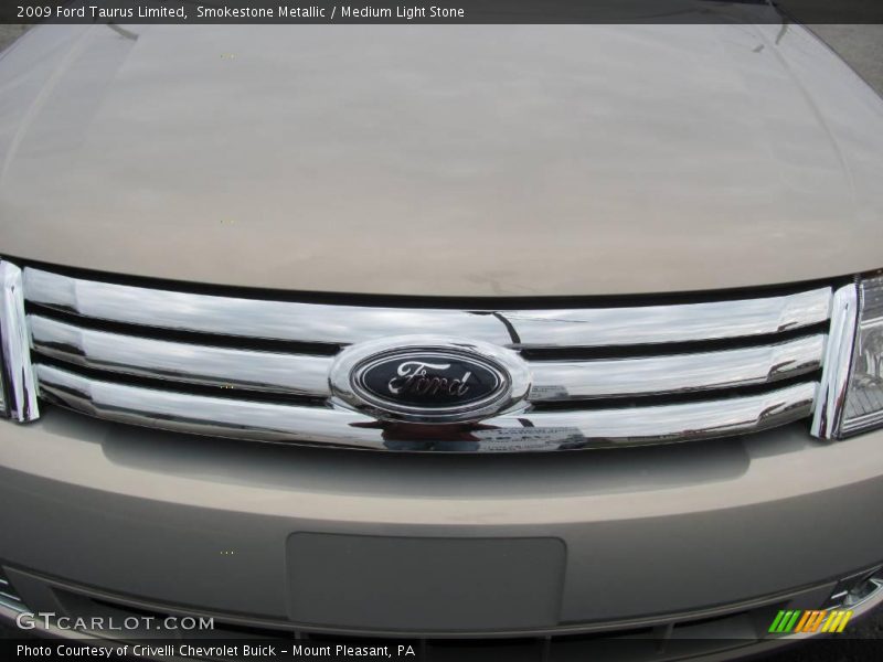 Smokestone Metallic / Medium Light Stone 2009 Ford Taurus Limited