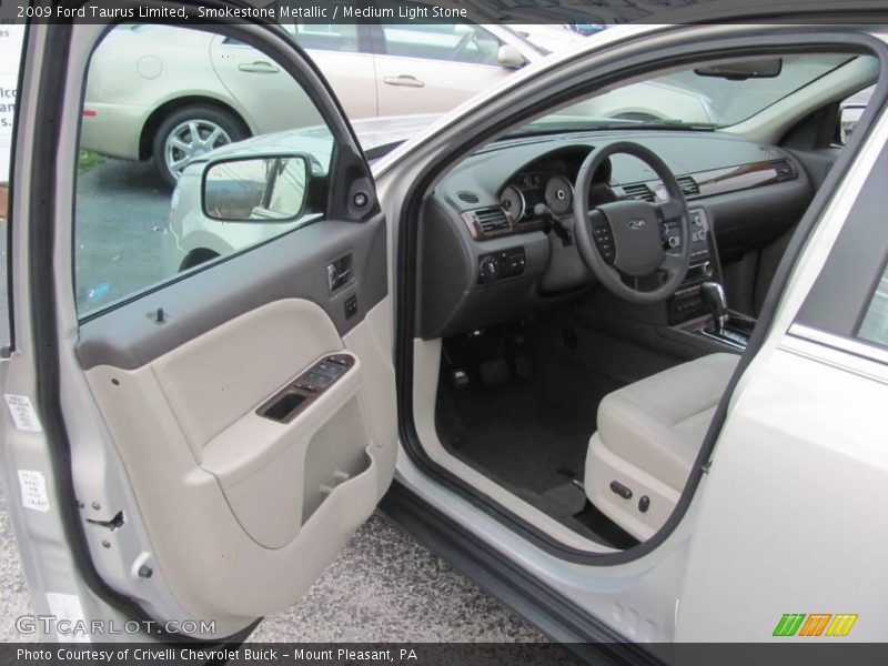 Smokestone Metallic / Medium Light Stone 2009 Ford Taurus Limited