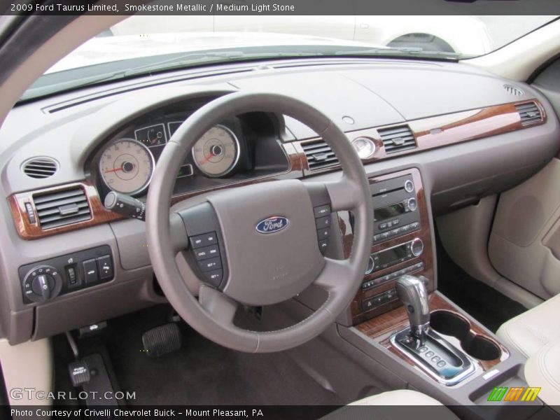 Smokestone Metallic / Medium Light Stone 2009 Ford Taurus Limited