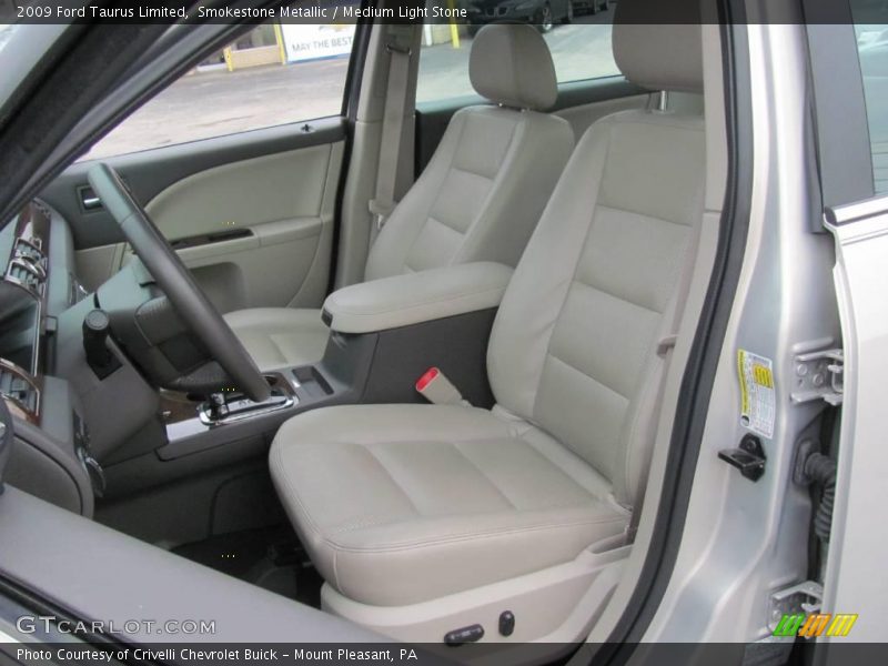 Smokestone Metallic / Medium Light Stone 2009 Ford Taurus Limited
