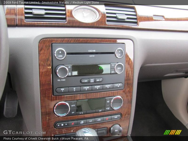 Smokestone Metallic / Medium Light Stone 2009 Ford Taurus Limited