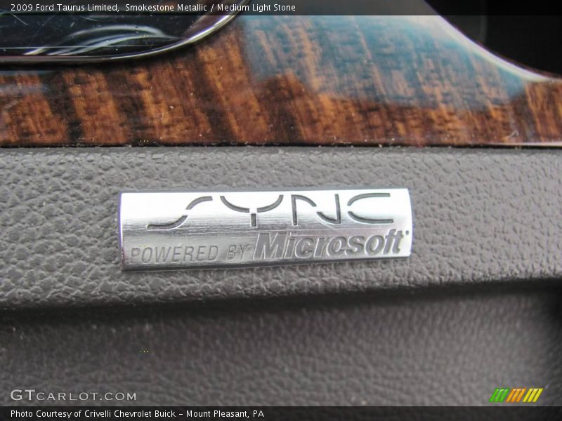 Smokestone Metallic / Medium Light Stone 2009 Ford Taurus Limited