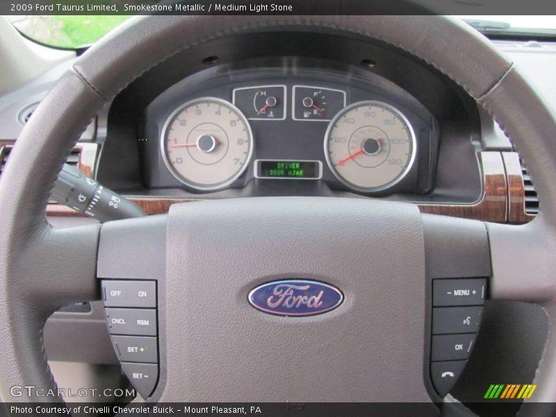 Smokestone Metallic / Medium Light Stone 2009 Ford Taurus Limited