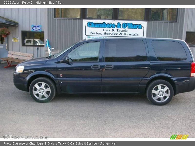 Midnight Blue / Tan 2006 Saturn Relay 2