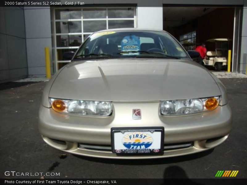 Gold / Tan 2000 Saturn S Series SL2 Sedan