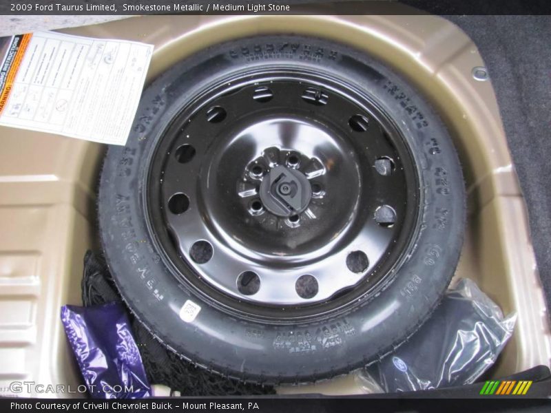 Smokestone Metallic / Medium Light Stone 2009 Ford Taurus Limited