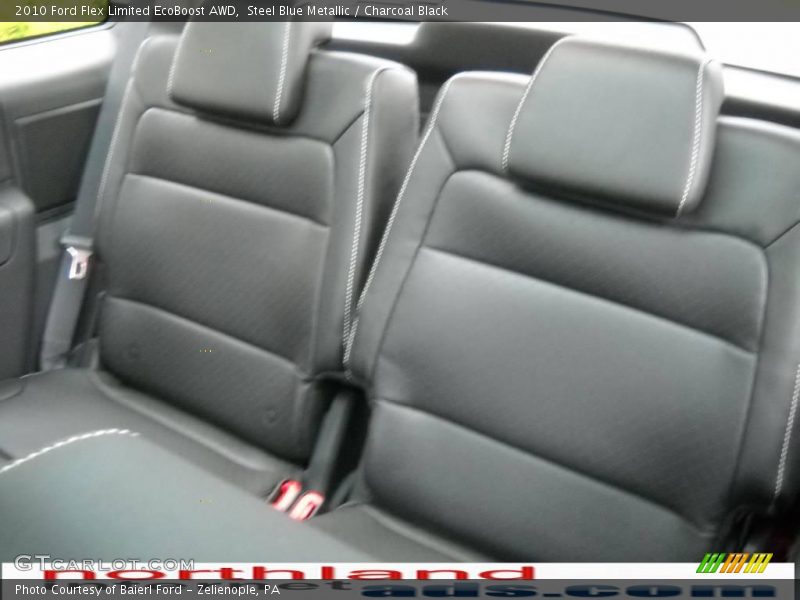 Steel Blue Metallic / Charcoal Black 2010 Ford Flex Limited EcoBoost AWD