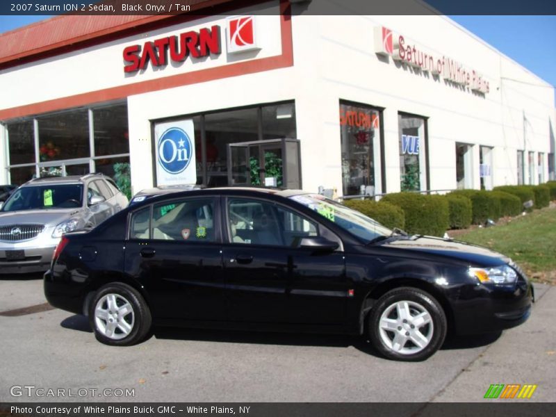 Black Onyx / Tan 2007 Saturn ION 2 Sedan