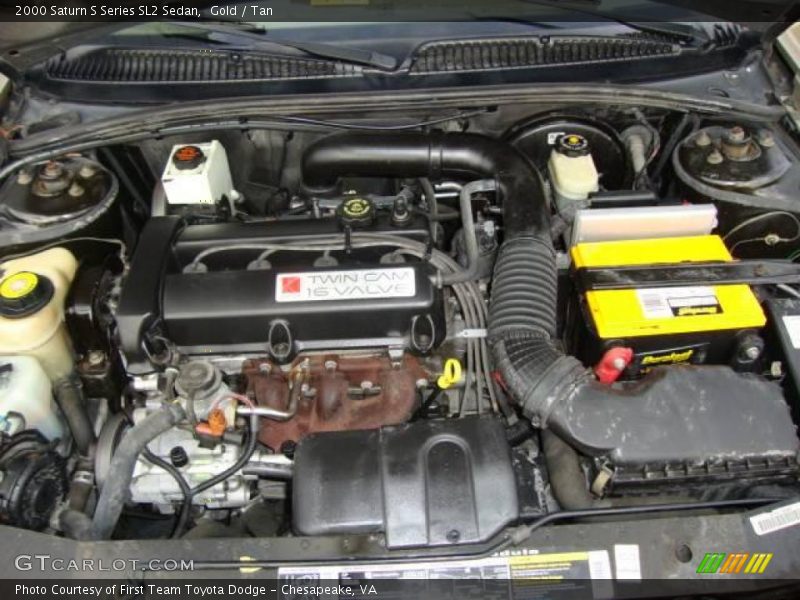 Gold / Tan 2000 Saturn S Series SL2 Sedan
