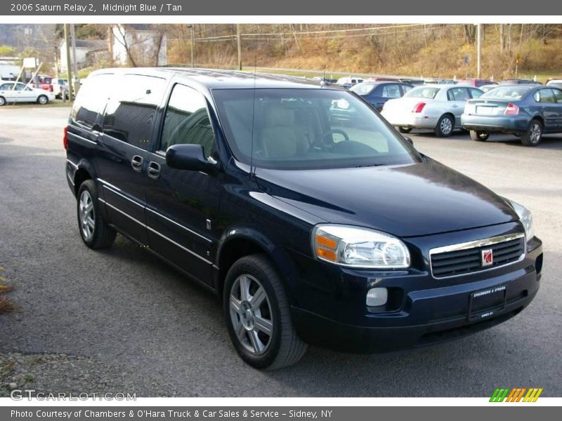 Midnight Blue / Tan 2006 Saturn Relay 2