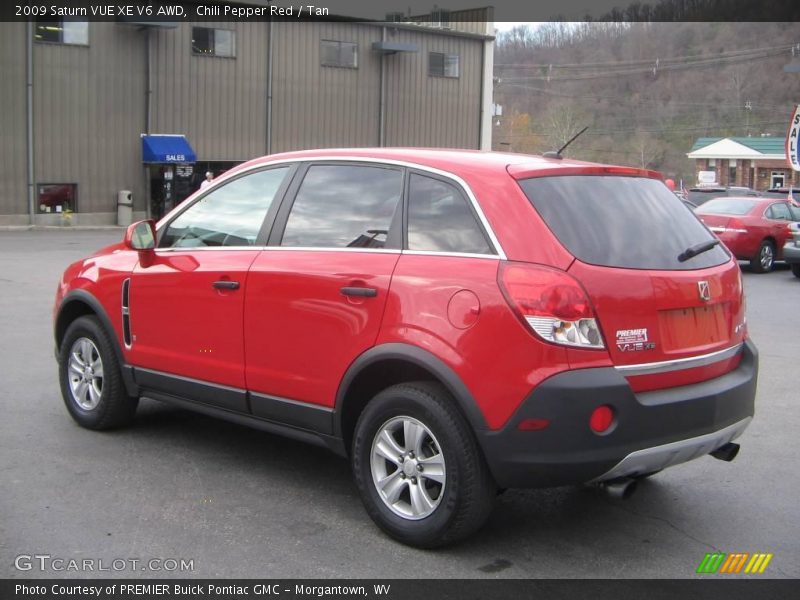 Chili Pepper Red / Tan 2009 Saturn VUE XE V6 AWD