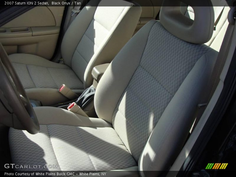 Black Onyx / Tan 2007 Saturn ION 2 Sedan