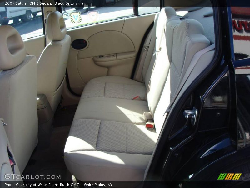 Black Onyx / Tan 2007 Saturn ION 2 Sedan