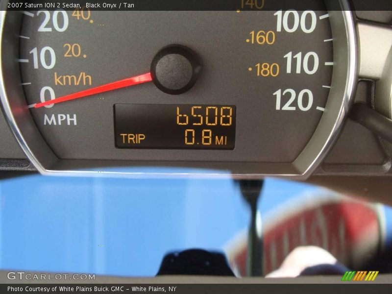 Black Onyx / Tan 2007 Saturn ION 2 Sedan