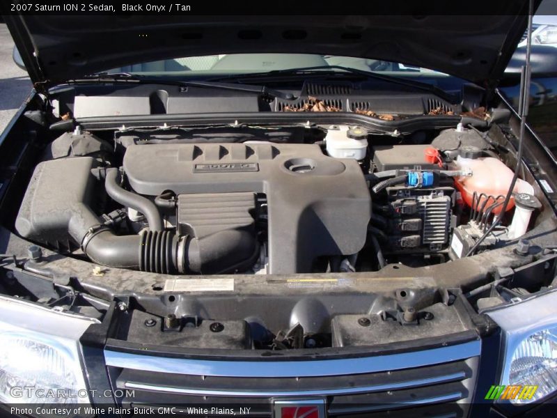 Black Onyx / Tan 2007 Saturn ION 2 Sedan