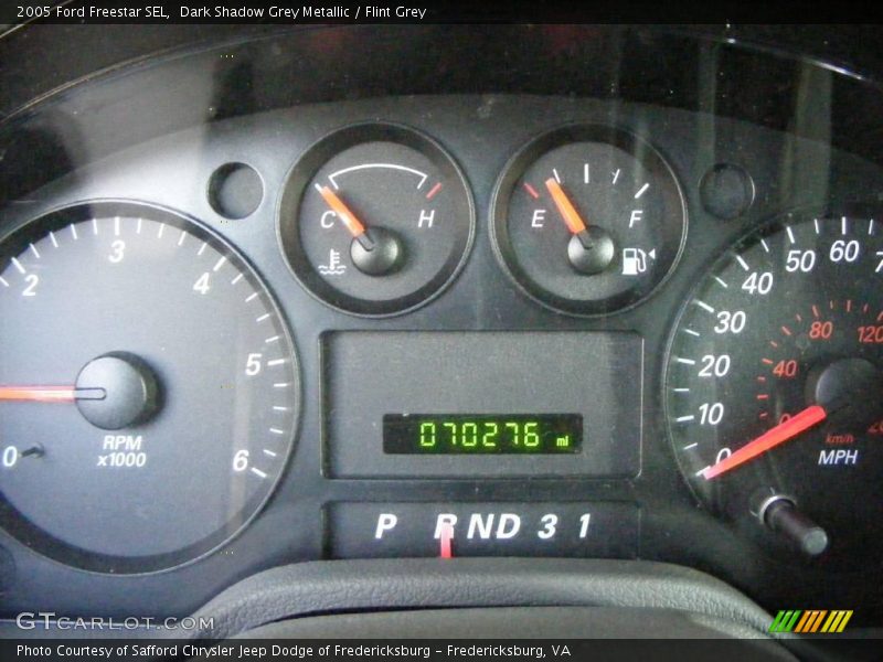 Dark Shadow Grey Metallic / Flint Grey 2005 Ford Freestar SEL