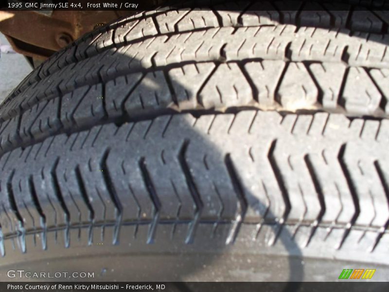 Frost White / Gray 1995 GMC Jimmy SLE 4x4