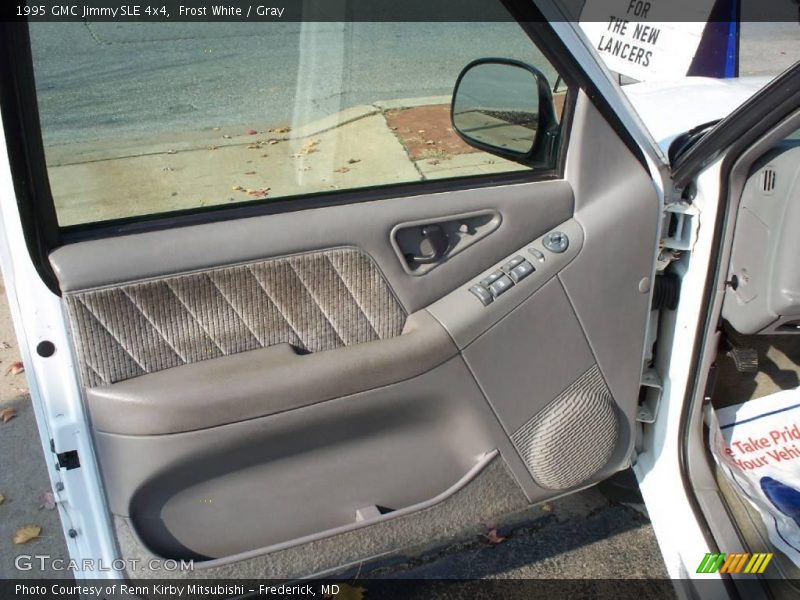 Frost White / Gray 1995 GMC Jimmy SLE 4x4