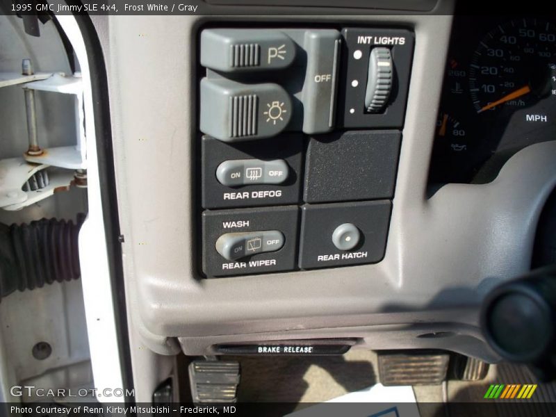 Frost White / Gray 1995 GMC Jimmy SLE 4x4