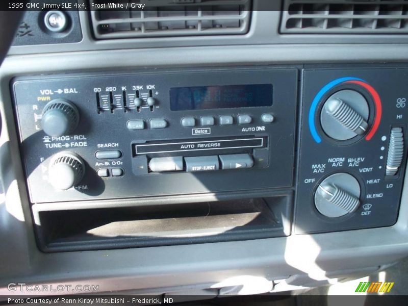 Frost White / Gray 1995 GMC Jimmy SLE 4x4
