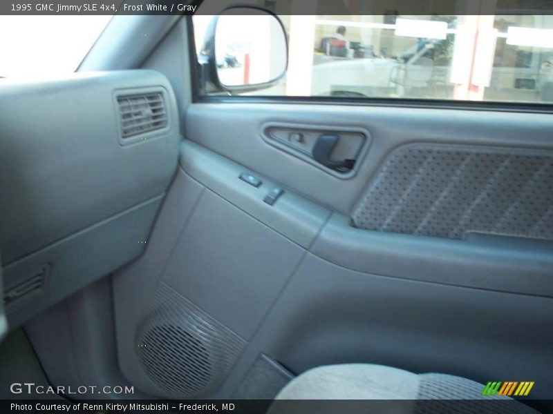 Frost White / Gray 1995 GMC Jimmy SLE 4x4