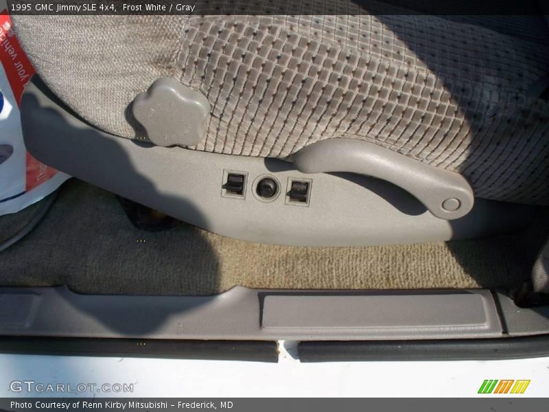 Frost White / Gray 1995 GMC Jimmy SLE 4x4