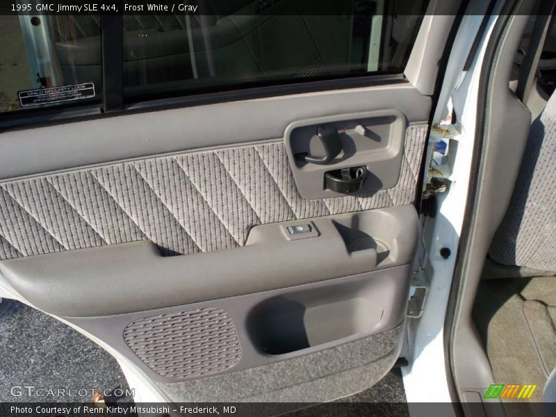 Frost White / Gray 1995 GMC Jimmy SLE 4x4