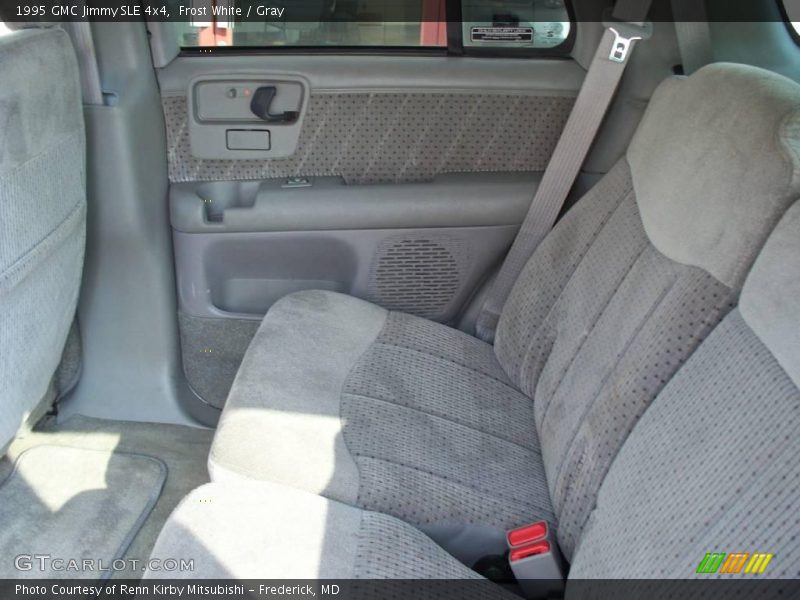 Frost White / Gray 1995 GMC Jimmy SLE 4x4