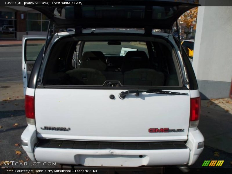 Frost White / Gray 1995 GMC Jimmy SLE 4x4