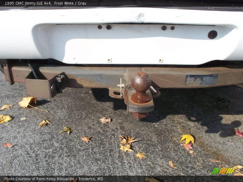 Frost White / Gray 1995 GMC Jimmy SLE 4x4