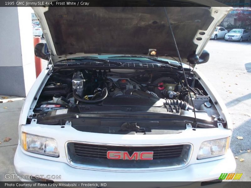 Frost White / Gray 1995 GMC Jimmy SLE 4x4