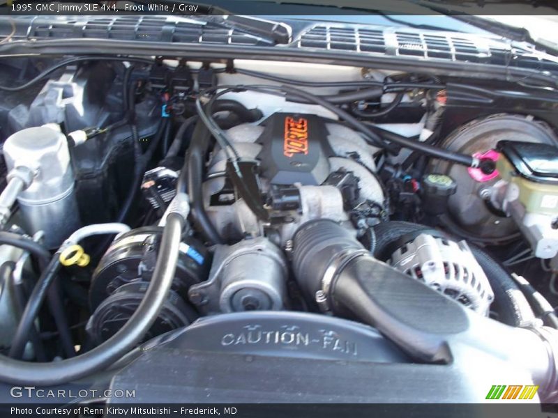 Frost White / Gray 1995 GMC Jimmy SLE 4x4