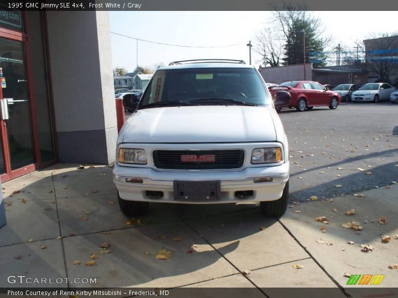 Frost White / Gray 1995 GMC Jimmy SLE 4x4