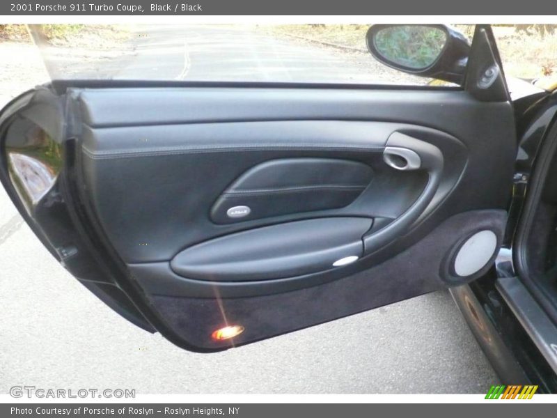 Black / Black 2001 Porsche 911 Turbo Coupe