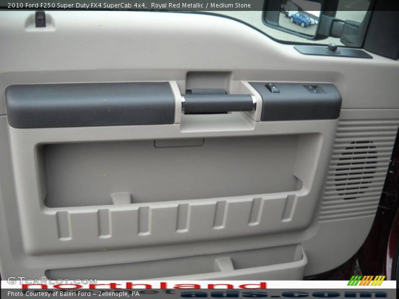 Royal Red Metallic / Medium Stone 2010 Ford F250 Super Duty FX4 SuperCab 4x4