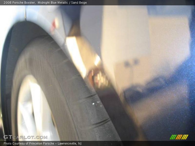 Midnight Blue Metallic / Sand Beige 2008 Porsche Boxster