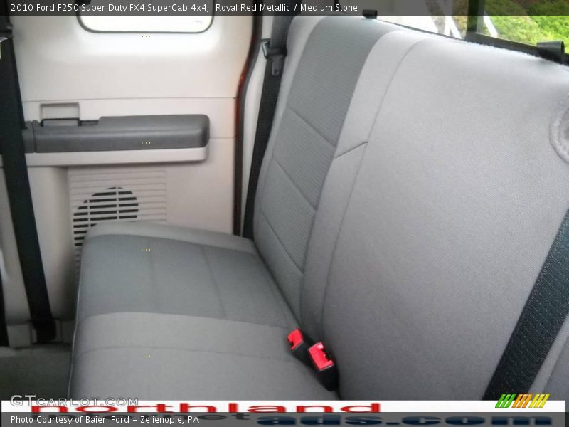 Royal Red Metallic / Medium Stone 2010 Ford F250 Super Duty FX4 SuperCab 4x4