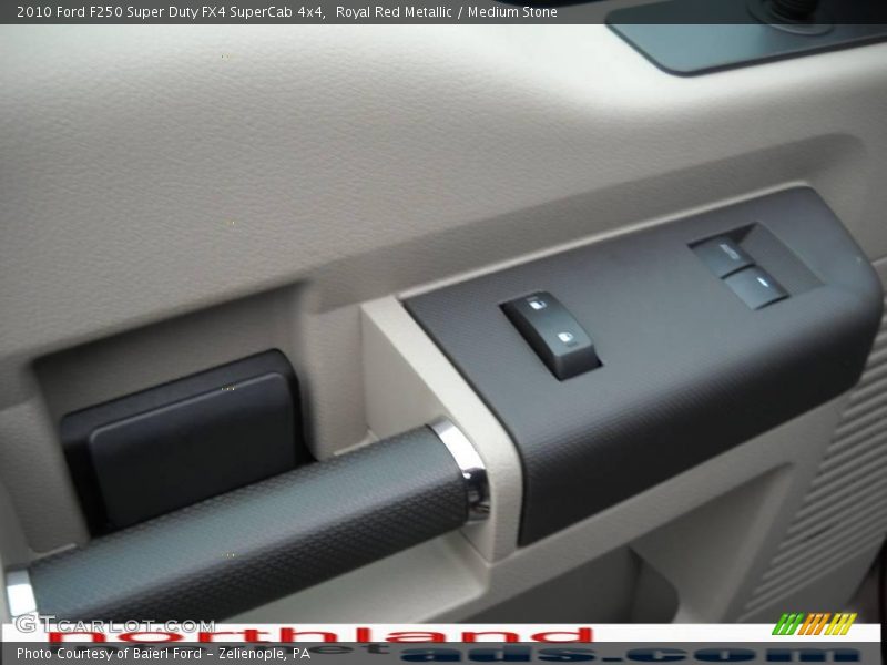 Royal Red Metallic / Medium Stone 2010 Ford F250 Super Duty FX4 SuperCab 4x4